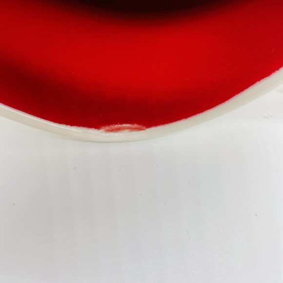 Rae Dunn XOXO Coffee Mug Tea Cup Red White Artisan Collection by Magenta Mint - Picture 5 of 5